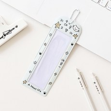PVC 나비매듭 사진 부스 프레임 앨범 2x6 인치 스트립 웨딩 북마크 거치대, S2