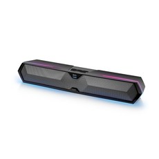 브리츠 게이밍 RGB 사운드바 PC용 스피커 USB 전원, BR-T9