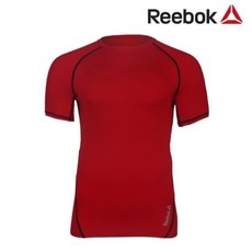 리복 QR코드인증 리복 남성 OS COMP SS TEE / 운동복/ 기능성 반팔티셔츠 - B19939