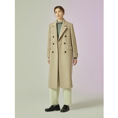 씨씨콜렉트 CC콜렉트 더블 카라 롱코트 C234MSG167