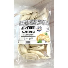 감자만두 바레니키 (러시아식) JT&FOOD 900g JT&FOOD DUMPLINGS (VARENIKI) WITH POTATO (RUSSIAN STYLE) 900g, 1개