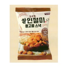 겨자씨의 믿음 고소한 쌀인절미 콩고물 스낵, 1개, 60g