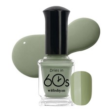 위드샨 60초 매니큐어 9ml, 제이드그린, 1개