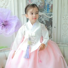 도담도담 황후 날개 당의 살구 여아한복 아동한복 돌한복 초등