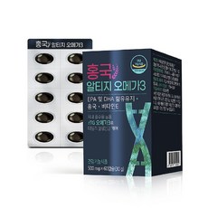 콜레스테롤 감소 아미코젠 홍국오메가3 혈관 영양제 홍국 건강식품, 5개, 60개
