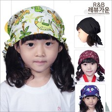색동호박두건