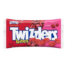 트위즐러 바이트 리커리쉬 감초 캔디 젤리 체리 16oz(453g) 4팩 TWIZZLERS Licorice Candy Bites Cherry, 1개, 453g