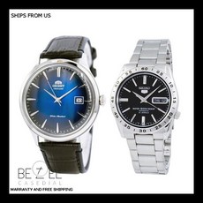 Orient Bambino Classic FAC08004D0/Seiko 5 Automatic SNKE01K1 Combo Mens Watches 769829