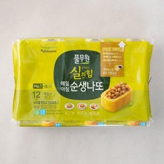 [메가마트]풀무원 매일아침 순생나또 12입세트 594, 594g, 1개