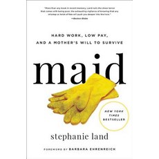 (영문도서) Maid: Hard Work Low Pay and a Mother's Will to Survive Paperback, Legacy Lit, English, 9780316505093