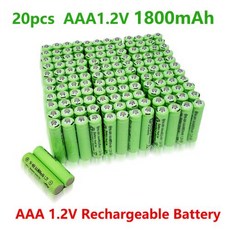 100 충전식 배터리 NiMH 충전식 12 V 3A 배터리 AAA 1800 mAh 1800 mAh 12 V 1 20 개, 05 16 PCS Battery