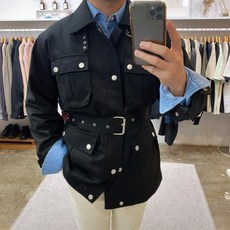 - 남자 필드 자켓 밸트 야상 2컬러 M~XL