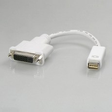 모두모아셀 Coms Mini DVI 젠더 변환용 맥북 호환용 기타 변환젠더, 해당상품