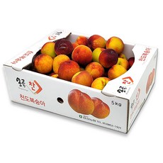 프리미엄 새콤달콤 천도복숭아, 1개, 1kg(로얄)