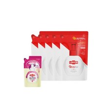 (대용량) 컬러체인지 핸드워시 베리 500ml X 4개 + 랩신, (대용량)랩신 토탈 핸드워시 450ml X 5개 + 증