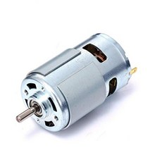 고성능 12V-24V DC 모터 775 저잡음 큰 토크 볼베어링 공구, 단일옵션