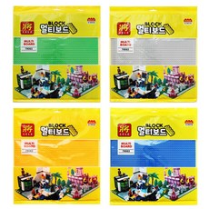 레고 클래식 호환 레고판 38 x 38 cm 대형 놀이판 [색상 가능], 회색
