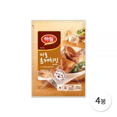 (신선) 하림 냉장 마늘훈제 반마리 치킨 210g 4봉, IFF 봉 1kg