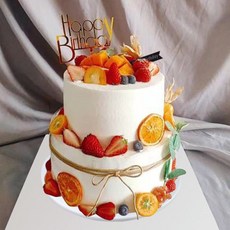 2단생크림케이크