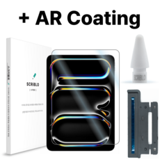 스크리블로(SCRiBLO) AR 아이패드 종이질감 보호 필름 / 펜팁, 1개 크리블로(SCRiBLO) AR 아이패드 종이질감 보호 필름 / 펜팁