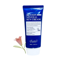 [리뉴얼] 벤튼 무기자차 선크림 50ml 백탁 부담 없어요 색소침착 주름개선까지, 50밀리 x 1p, 1개
