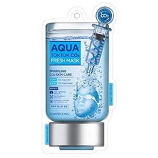 [토소웅] 아쿠아 톡톡 CO2 마스크 팩 5pcs CO2 미백 주름 개선, One Color_One Size, One Color_One Size, 상세 설명 참조0