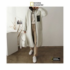 내셔널 지오그래픽 카라 롱 후리스 집업