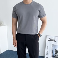 머슬핏니트반팔