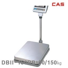 GCV056750(반품불가)카스 방수 벤치형저울 DBII-150RB 60 150㎏ 20 50g 420x510mm (1EA)