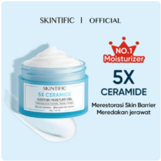 SKINTIFIC 5X Ceramide Barrier Moisture Gel 30g 수분 모이스처 젤, 1개