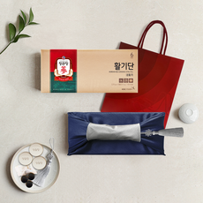 정관장 활기단 10환 보자기 노리개포장 쇼핑백 홍삼선물세트, 1개