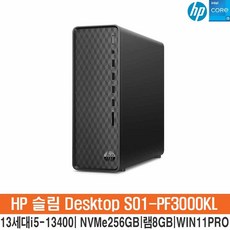 HP S01-PF3000KL-WIN11 13세대i5-13400_NVMe256GB_램8GB_WIN11Pro/HP컴퓨터/슬림PC/사무용PC/SITM, 8GB - 13400