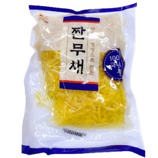 미강착한먹거리 국내산 무짠지채 무장아찌채 짠무채 1kg 2kg 4kg 가락시장 직배송 장아찌 절임반찬, 1개