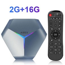 듀얼 와이파이 BT 홈 시어터 셋톱 TV 박스 미디어 플레이어 A95X F4 2024 스마트 TV 박스 안드로이드 11 4K 8K HD Amlogic S905X4 128GB 24G, 1) 미국 플러그  2G16G - 미디어박스hd