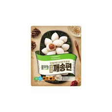 풀무원 우리쌀 깨송편 (500g) [우리집 간식] [간편조리 영양만점], 2개