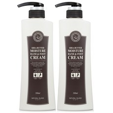 대용량 쉐어버터 핸드크림 500ml 2개/풋크림 핸드로션, 2개