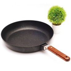 퀸센스 우드핸들 인덕션 프라이팬 28cm