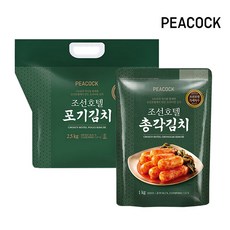피코크 조선호텔 포기김치 2.5kg + 총각김치 1kg (총 3.5kg), 단품