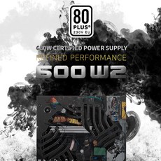 EVGA 600 W2 80PLUS Standard 230V EU 이엠텍수입제품 파워서플라이