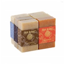 Bali Soap Natural Soap Bar Gift Set 발리 비누 네추럴 세트 100g 6개