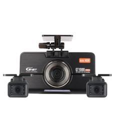 지넷 QHD GT1000PRO+동글+GPS 64G 화물차블랙박스3채널 포터 트럭 탑차 덤프 대형차, 128GB