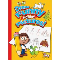Draw Funny Holiday Pictures! Paperback, Black Rabbit Books, English, 9781644660744