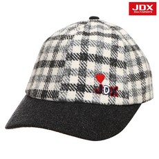[JDX] 여성 체크패턴 겨울 모자(X0NCCPW06GR), GR