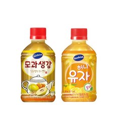 해태 허니유자 280ml x 12 + 모과생강 280ml x 12, 24