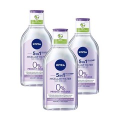 니베아 센시티브 케어링 미셀라 워터 400ml 3개 Nivea Sensitive Caring Micellar Waterl - 케어링리무버