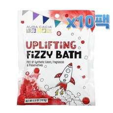 아우라카시아 키즈 거품목욕 70.9g x10봉 무색소 무방부제, 10개