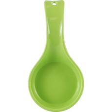 Reston Lloyd Rest 플라스틱 카운터 스토브 상부 기구 홀더 숟가락 국자 통 8.5 x 4인치 청록색, Lime