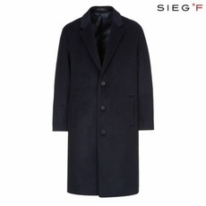 SIEG FAHRENHEIT 다크네이비 쓰리버튼 울 롱 코트 FWLAZ7560