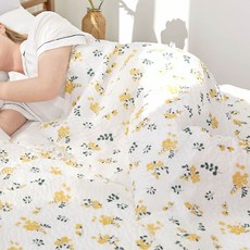 바자르 데이썸머 시어서커 홑이불, 옐로우
