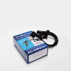 오디콤 이테크 E-400 D타입 경호용 이어마이크 이어폰 리시버 인이어, 1개